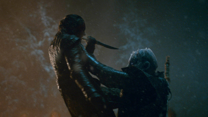 Sin saberlo, Arya se preparó muchos años para este momento.